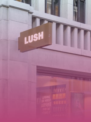 Lush-myymälä Sveitsissä