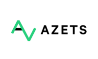 The logo of the payroll solution AZETS.