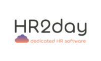 The logo of the payroll tool HR2day.