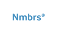 The logo of the payroll software Nmbrs.