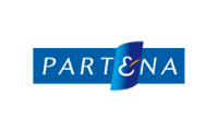 The logo of the payroll solution PARTENA.
