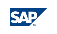 The logo of the payroll system SAP.