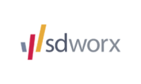 The logo of sdworx.