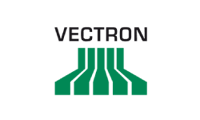 The logo of the POS software vectron.