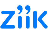 The logo of the employee communication platform ziik.
